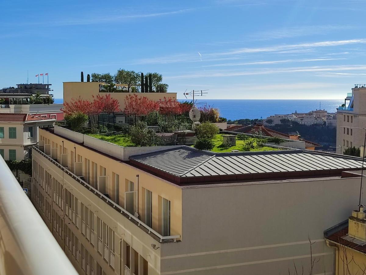 Monaco 4Pers Parcheggio Terrazza Vista Mare Daire Beausoleil Dış mekan fotoğraf